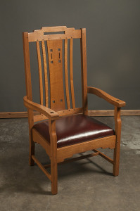 Sitting chair, front